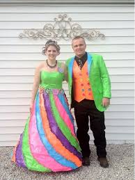 Duct Tape Prom Attire 10 000 Scholarship Make Something Mondays Duct Tape Dress Duct Tape Clothes Duct Tape Prom Dress