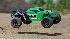 1 10 Circuit 2wd Stadium Truck Brushed Rtr Green Ecx03430t2 Circuit Rtr Stadium