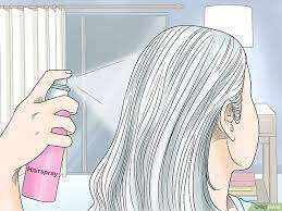 4 Ways To Make Your Hair Look Gray For A Costume Grey White Hair Grey Hair Halloween Hair Looks