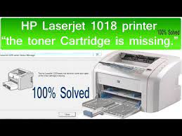 Hp laser jet 1018 giving error that front door is open or toner cartridge is missing. Hp Laserjet Printer Door Open Or Toner Cartridges Is Missing 100 Solved Hp Laser Jet 1018 Printer Youtube