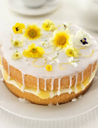 Lemon And Elderflower Drizzle Cake Recipe Cake Baking Summer Baking