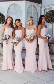 Sophia Maxi Dress Blush In 2020 Pink Bridesmaid Dresses Bridesmaid Dream Wedding Dresses