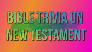 Have fun making trivia questions about swimming and swimmers. Bible Trivia On New Testament 2 Youtube