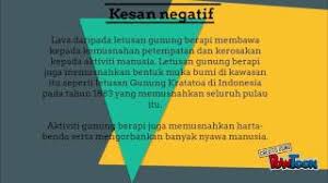 Contoh penggunaan letusan gunung berapi dalam sebuah kalimat dan terjemahannya. Naqul Insan Gunung Berapi Youtube
