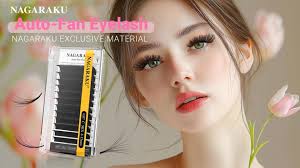Amazon.com: NAGARAKU Easy Fan Eyelash Extensions Volume Lashes 5 Trays in 1  Pack 0.05 C curl 11/12/13/14/15mm Rapid Blooming Soft Cluster For ...