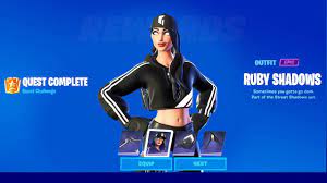 The ruby skin is a fortnite cosmetic that can be used by your character in the game! How To Get Free Ruby Shadows Pack In Fortnite Chapter 2 Season 6 Pc Exclusive Youtube