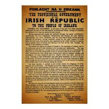Original Re Print Irish Proclamation Easter 1916 Poster Zazzle Com Easter Rising Easter Poster Design Irish