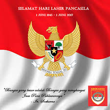 Hatta menegaskan bahwa hari lahir pancasila adalah tanggal 1 juni 1945, yakni ketika ir. Selamat Hari Lahir Pancasila Srikandi Fbn Ri