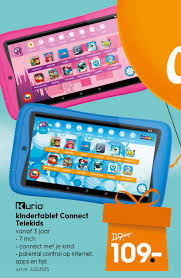 Kurio Kindertablet Connect Telekids Aanbieding Bij Blokker