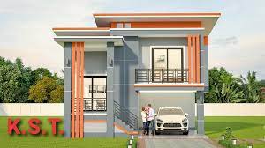 บ านสไตล โมเด ร นช นคร ง 3 ห องนอน 2 ห องน ำ สวยลงต วม ท จอดรถ ไอเด ยสร างบ าน ผ งบ าน แปลนบ าน บ านโมเด ร น