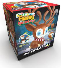Amazon.com: ANIMAT3D Fawny Talking Animated Reindeer with Built in  Projector & Speaker Plug'n Play : Electronics