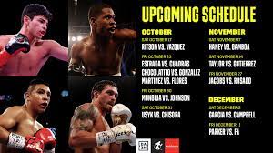 Fight dates and live stream for confirmed cards. Dazn Boxing On Twitter Your Upcoming Boxing Schedule
