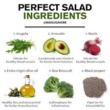Meet The Huge Fatty Salad Your Brain S New Best Friend Huffpost Raw Salad Dressings Raw Broccoli Stuffed Peppers Healthy