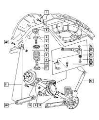 1999 2004 jeep grand cherokee wj w 40 or 47l engine. Rear Suspension For 2004 Jeep Grand Cherokee Thomas Dodge Parts