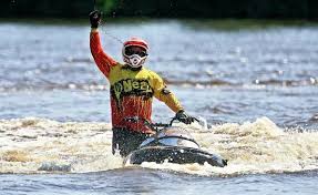 Who needs snow? On a summer day in Superior, these sleds walk