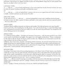 Traditional Wedding Vows Obey Standard Wedding Vows Wedding Ceremony Script Wedding Vows