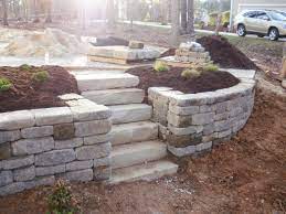 Decorative Walls Djs Lawn Landscape Llc Landscaping Retaining Walls Sloped Backyard Landscaping Sloped Backyard