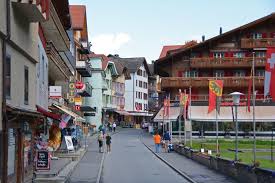 wengen a car free alpine village swiss alps alpine village swiss hiking