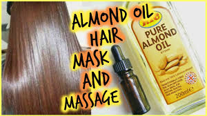 Along with other essential oils, almond oil can be used as an effective natural treatment for hair loss, as well as for improving hair quality and making your hair look great.this oil is received by cold pressure from sweet almond seeds. How To Apply Almond Oil Hair Mask For Fast Hair Growth Scalp Massage To Stimulate Hair Growth Youtube