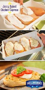 Mmmmmm This 30 Minute Juicy Baked Chicken Caprese Is The Perfect Recipe For That Fun Family Dinner It S Both Juicy And Cris Food Recipes Juicy Baked Chicken