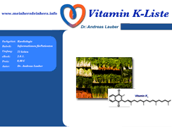 Despite the fact that the. Vitamin K Liste