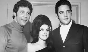 Tom Jones and Elvis Presley meet each other for the first in 1965 ...