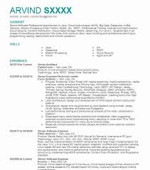 senior architect resume example