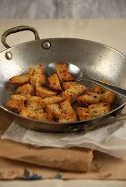 Faire Ses Croutons Maison Au Four Recette Tangerine Zest Recette Croutons Maison Croutons Faits Maison Croutons