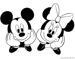 Donald duck at the beach. Minnie Mouse Face Coloring Novocom Top