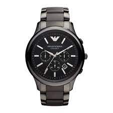 Wer sich für eine uhr von armani entscheidet, wird sehr lange viel freude hieran haben. Emporio Armani Herren Armband Ceramica Uhr Kaufland De