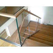 Handrails are available in 25 wood species in lengths up to 20 feet. Bar Wooden Glass Railing Rs 800 Square Feet Sky Engineering Id 6777482573
