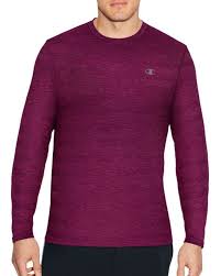 champion t3760p mens c vapor heather long sleeve tee