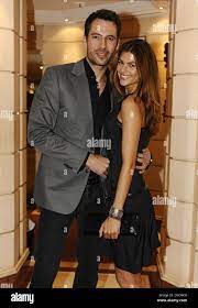 Alexander Mazza and his wife Viola at Susanne Wiebe Fashion Show at  Bayerischer Hof hotel. Munich, Germany - 12.08.2011 Stock Photo - Alamy