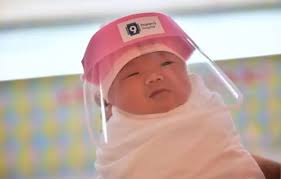 1499 x 805 jpeg 105 кб. Bayi Di Thailand Pakai Masker Untuk Cegah Covid 19