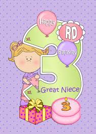 In the end, it's not the messages that matter, but the loving heart behind them. Happy Birthday Great Niece Images