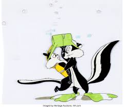Pepé le pew is a character in the looney tunes and merrie melodies series. Touche And Go Pepe Le Pew And Penelope Pussycat Production Cel Lot 94505 Heritage Auctions