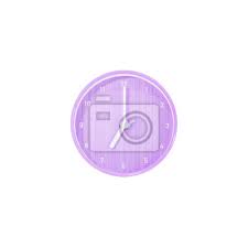Press question mark to learn the rest of the keyboard shortcuts Closeup Purple Circle Wall Clock For Decoration Show 7 Oclock Wall Stickers 7 Clipping Path Alarm Myloview Com