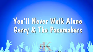 ·naval method of indicating the time of day aboard ship, usually over the 1mc. You Ll Never Walk Alone Gerry The Pacemakers Karaoke Version Youtube