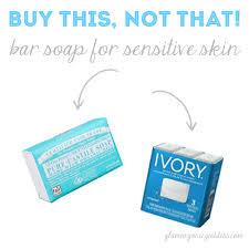 It is free of dyes and heavy perfumes and is 99.44% pure. Buy This Not That Bar Soap For Sensitive Skin Unite For Her