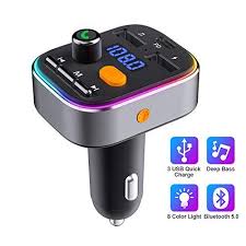 Bluetooth Fm Transmitter Holalei Bluetooth 5 0 Auto Radio Transmitter Freisprecheinrichtung Auto Adapter Mit Dual Usb Ladeg In 2020 Freisprecheinrichtung Bluetooth Usb
