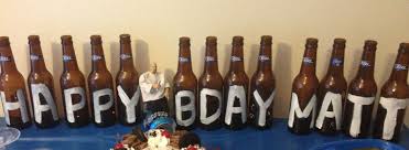 Pin By Gutty Beauty On Do It Yourself Party Decorations Beer Birthday Beer Themed Birthday Party Beer Party Decorations