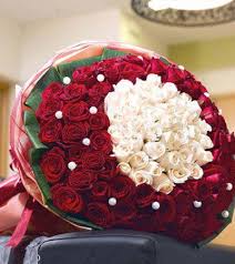 Given that the most popular interpretation of a 100 rose bouquet is undying love, this gift is most appropriate for enormously romantic occasions. Authentic Love 100 Roses Areka Flowers Red Wedding Flowers Flowers For Girlfriend Anniversary Flowers