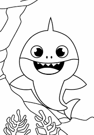Baby shark and pinkfong coloring pages for kids. Baby Shark Coloring Pages 50 Printable Coloring Pages