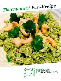 Raw Cauliflower Chilli Coriander And Cashew Salad Recipe Raw Cauliflower Thermomix Recipes Salad