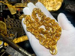 The measurements are 52.78mm height, 14.47 mm width. Reproduction Money Chain 24 Over 4 Oz With A Length Of 24 Inches Pirate Gold Coins