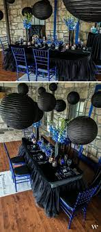 Color royal blue temporarily unavailable at crossroads mall color royal blue out of stock at crossroads mall edit store. Black Silver And Hues Of Blue Combine To Make Our Royal Blue Themed Wedding Truly Regal Blue Party Decorations Black Party Decorations Blue Birthday Parties
