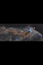 Across Corona Australis Light Year Corona Nebula