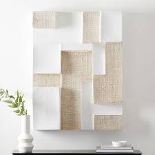 Find unique modern art and wall art sculptures at uncommon goods. Papier Mache Sculptural Wall Art White