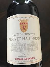 Our #wines are designed for your senses to travel. 2012 Le Blason De Chateau Larrivet Haut Brion France Bordeaux Graves Pessac Leognan Cellartracker