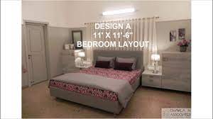 Go for a color scheme of rich, deep tones on the walls, floors, and textiles to make the edges of your room recede. 7 Mcsidt Small Bedroom Layout Design 11 X 11 6 Youtube